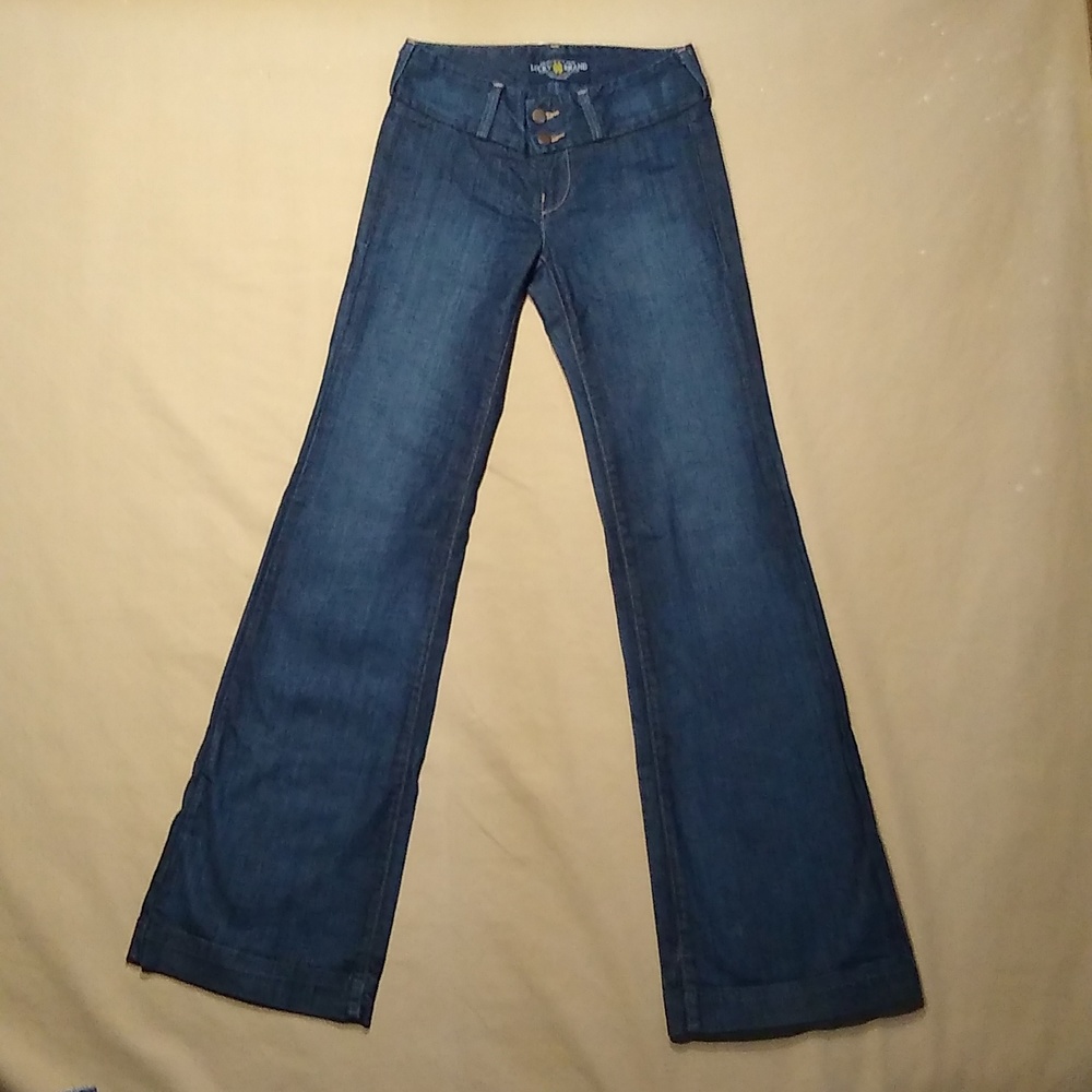 Lucky Brand – Blue – 00/24 – Flare – Mid Rise